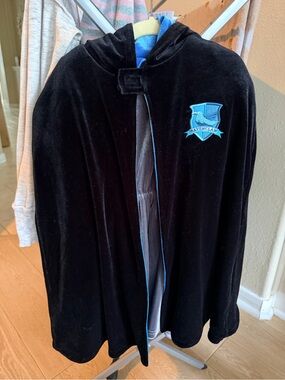 Ravenclaw Velvet Hooded Cape & Dress Set